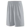 thumbnail image 1 of Augusta Training Shorts 1420 Silver Grey 3Xl, 1 of 3