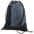 thumbnail image 1 of Augusta Tres Drawstring Backpack 1149 Graphite/Black Os, 1 of 3