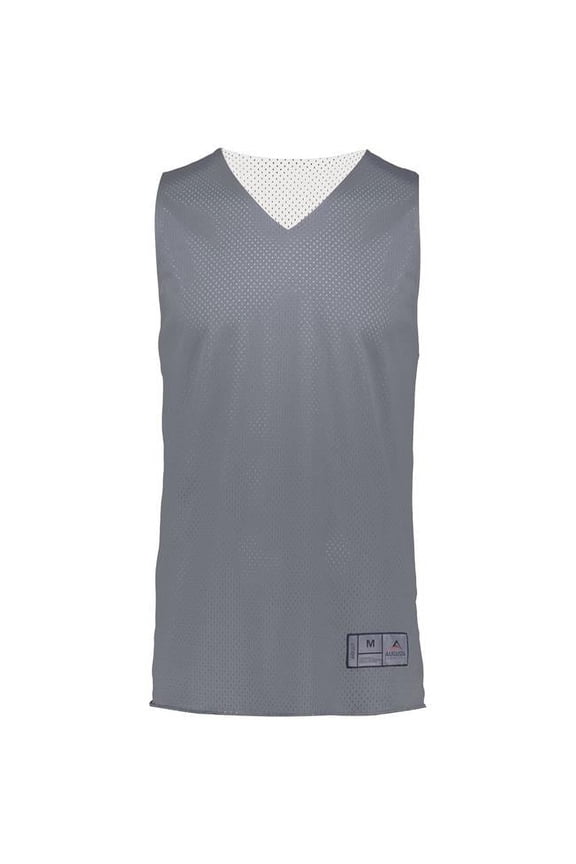 Augusta Tricot Mesh Reversible Jersey 2.0 161 Graphite/White 3Xl