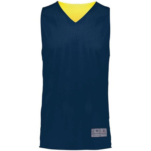 Augusta Tricot Mesh Reversible Jersey 2.0 161 Navy/Gold L