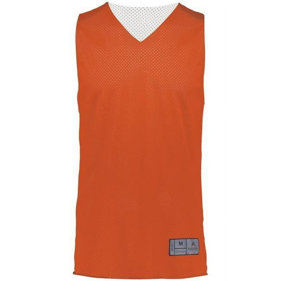 Augusta Tricot Mesh Reversible Jersey 2.0 161 Orange/White L