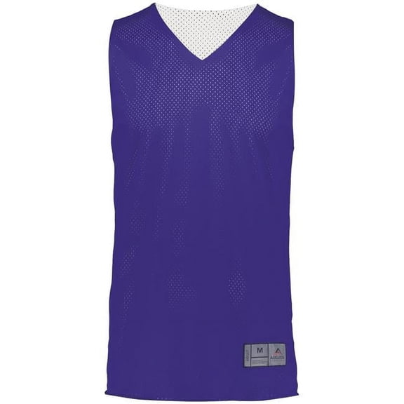 Augusta Tricot Mesh Reversible Jersey 2.0 161 Purple/White 3Xl