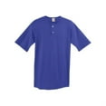 thumbnail image 1 of Augusta Sportswear Two Button Baseball Jersey, Small, Purple, 1 of 3