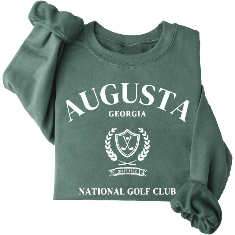 Augusta Vintage Golf Club Sweatshirt Augusta Georgia Crewneck Sweatshirt Masters Golf Sweatshirt