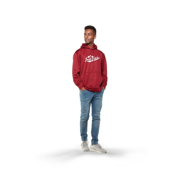 Augusta Wicking Fleece Hoodie 5505 Orange Xl