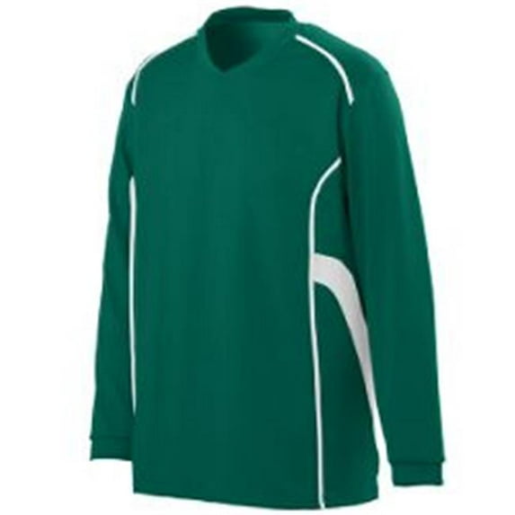 Augusta Sportswear L Dark Green/ White