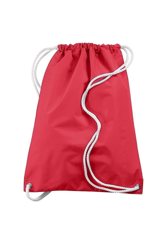 Augusta Women's Rib-Knit Collar Wicking Mesh Short, Red, Small