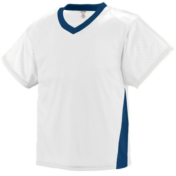 Augusta XL High Score Jersey White/Navy 9725