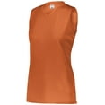 thumbnail image 1 of Augusta XL Ladies Attain Wicking Sleeveless Jersey Orange 4794, 1 of 2