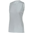 thumbnail image 1 of Augusta XL Ladies Attain Wicking Sleeveless Jersey Silver 4794, 1 of 2