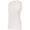 thumbnail image 1 of Augusta XL Ladies Attain Wicking Sleeveless Jersey White 4794, 1 of 2