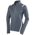 thumbnail image 1 of Augusta XL Ladies Freedom Jacket Graphite/White 4810, 1 of 2