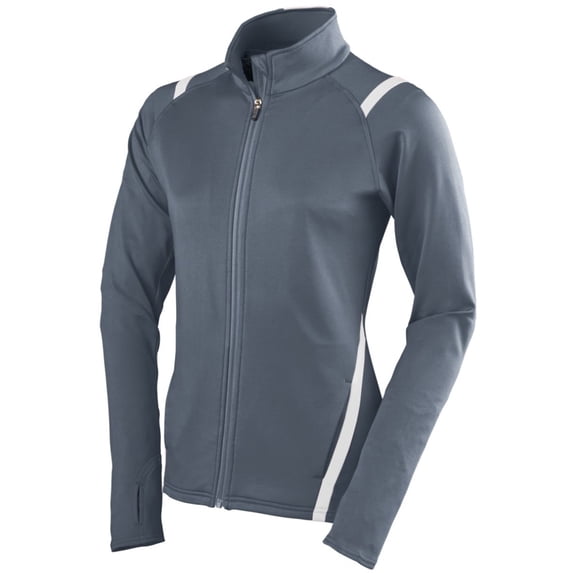 Augusta XL Ladies Freedom Jacket Graphite/White 4810
