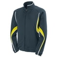 thumbnail image 1 of Augusta XL Ladies Rival Jacket Slate/Power Yellow/White 7712, 1 of 2