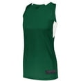 thumbnail image 1 of Augusta XL Ladies Step-Back Basketball Jersey Dark Green/White 1732, 1 of 2