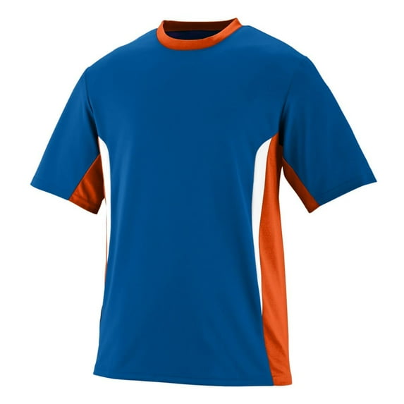 Augusta XL Surge Jersey Royal/Orange/White 1510