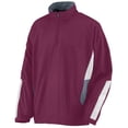thumbnail image 1 of Augusta XS Drive Pullover Maroon/Graphite/White 3720, 1 of 2