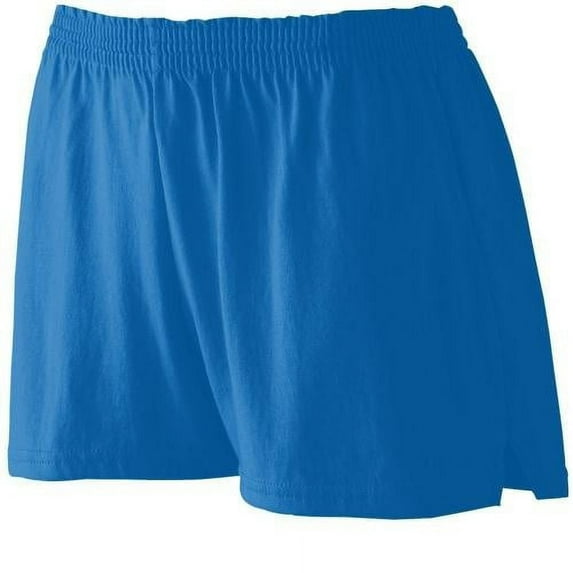 Augusta XS Girls Jersey Shorts Royal 988