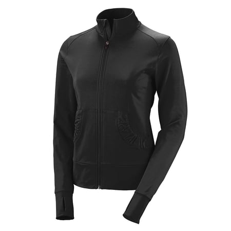 Augusta XS Ladies Arabesque Jacket Black 4816