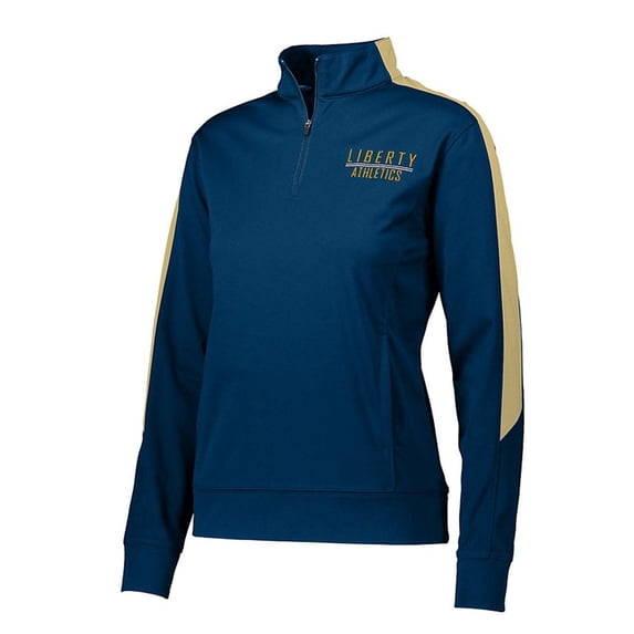 Augusta XS Ladies Medalist 2.0 Pullover Graphite/White 4388