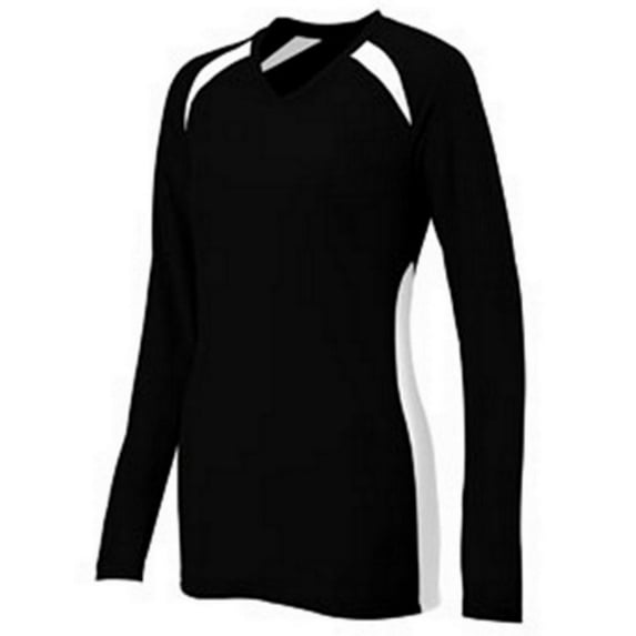Augusta XS Ladies Spike Jersey Black/White 1305