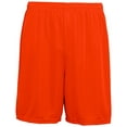thumbnail image 1 of Augusta Sportswear Youth Octane Shorts - Orange, XS, 1 of 2