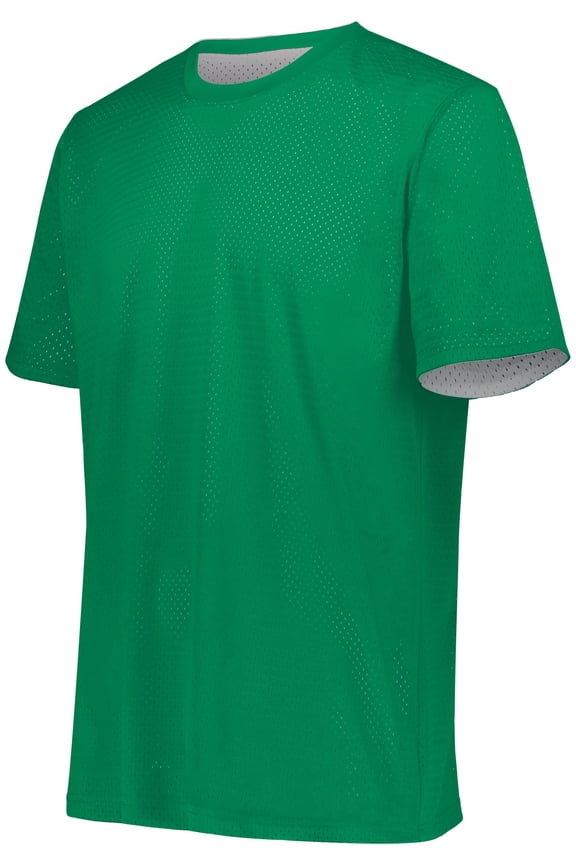 XXS Youth Short Sleeve Mesh Reversible Jersey Kelly/White 1603