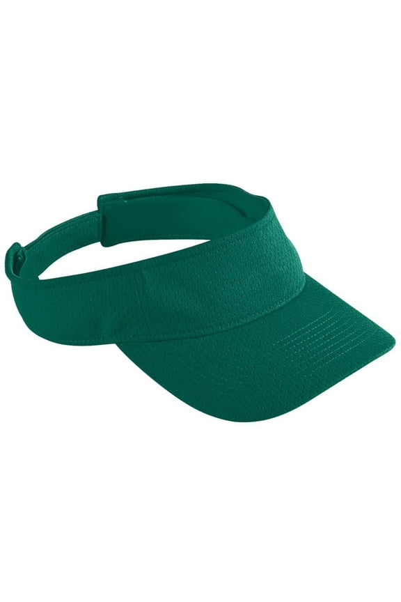 Youth Athletic Mesh Visor 6228 White Os