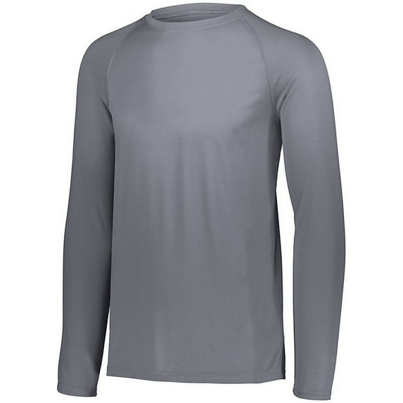 Augusta Youth Attain Wicking Long Sleeve Tee 2796 Graphite L