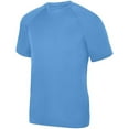 thumbnail image 1 of Augusta Youth Attain Wicking Raglan Sleeve Tee 2791 Columbia Blue Xs, 1 of 3