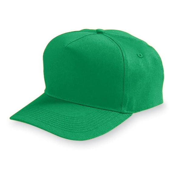 Augusta Youth Five-Panel Cotton Twill Cap 6207 Kelly Os