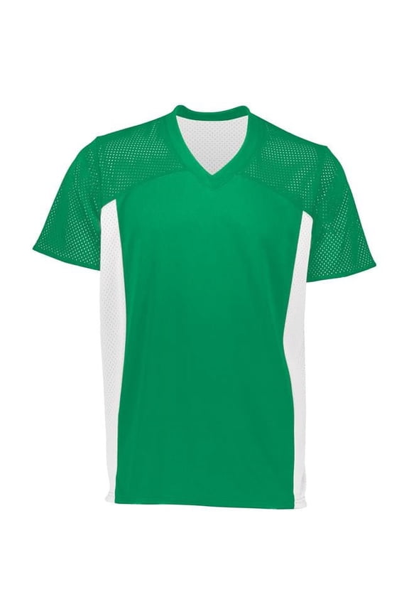 Augusta Youth Reversible Flag Football Jersey 265 Kelly/White L