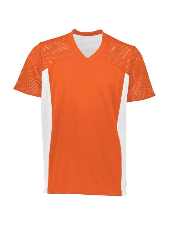 Augusta Youth Reversible Flag Football Jersey 265 Orange/White M