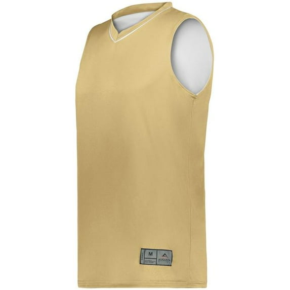 Augusta Youth Reversible Two-Color Jersey 153 Vegas Gold/White S