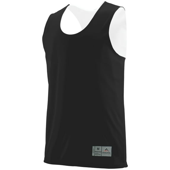 Augusta Youth Reversible Wicking Tank 149 Black/White S