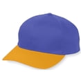 thumbnail image 1 of Augusta Youth Six-Panel Cotton Twill Low-Profile Cap 6206 Purple Os, 1 of 3