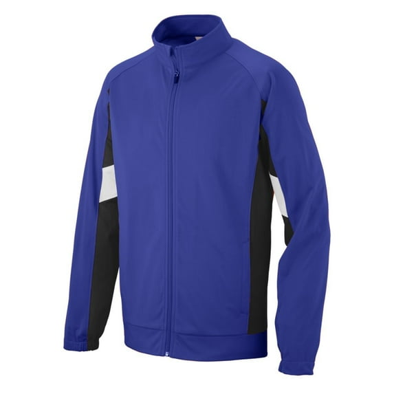 Augusta Youth Tour De Force Jacket 7723 Royal/Black/White L
