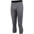 thumbnail image 1 of Augusta sportswear Men's Hyperform Compression Calf-Length Tight - 2618, 1 of 2