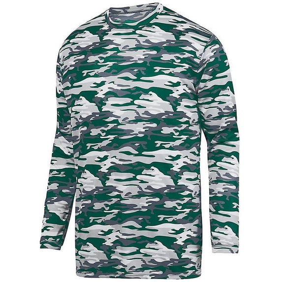 Augusta sportswear Men's Mod Camo Long Sleeve Wicking Tee - 1808