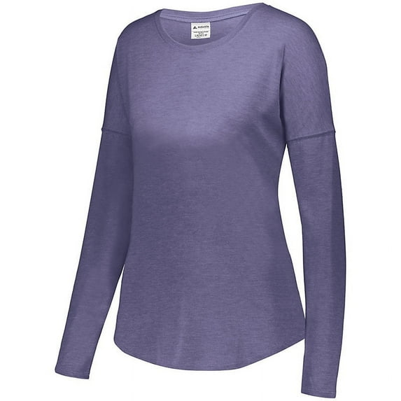 Augusta sportswear Women's Lux Tri-Blend Long Sleeve Shirt - 3077