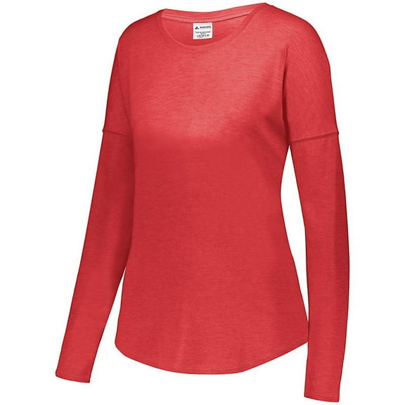 Augusta sportswear Women's Lux Tri-Blend Long Sleeve Shirt - 3077