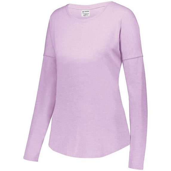 Augusta sportswear Women's Lux Tri-Blend Long Sleeve Shirt - 3077