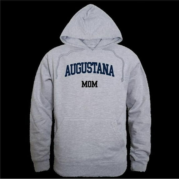 Augustana University Vikings Mom Hoodie, Heather Grey - Extra Large