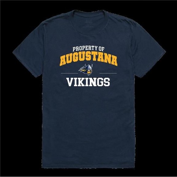 Augustana University Vikings Property College T-Shirt, Navy - Medium