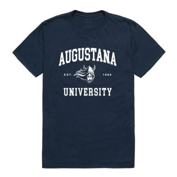 Augustana University Vikings Seal College T-Shirt, Navy - Extra Large