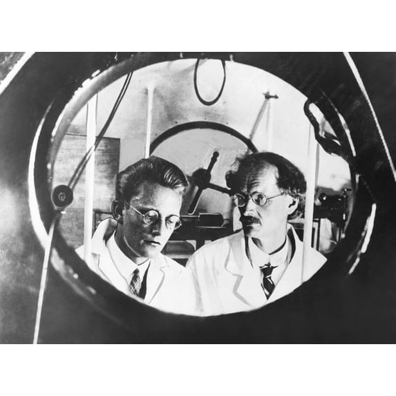 Auguste Piccard And His Assistant Charles Kipfer Preparing For Ascent To The Atmosphere. On Sept. 20 History