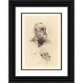 thumbnail image 1 of Auguste Rodin 11x14 Black Ornate Wood Framed Double Matted Museum Art Print Titled: Victor Hugo, Three -Quarters 2, 1 of 5