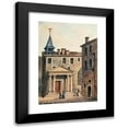 thumbnail image 1 of Auguste-Sébastien Bénard 11x14 Black Modern Framed Museum Art Print Titled - Saint-Pierre Des Arts Church, 1 of 5