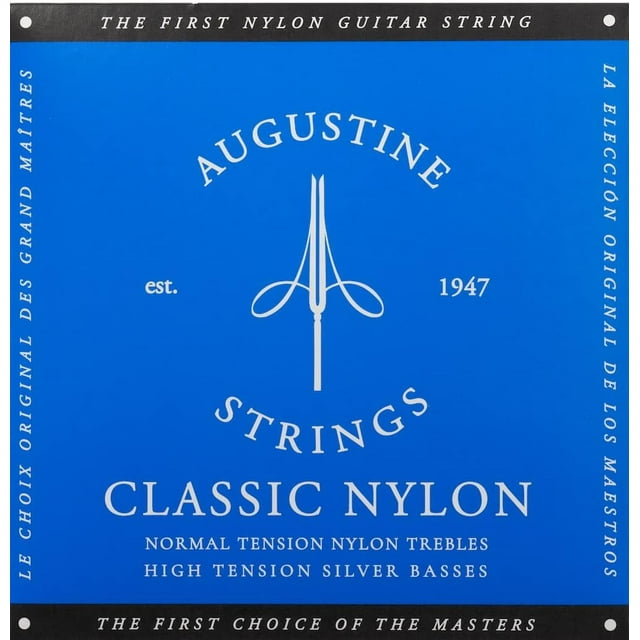 Augustine Classic Blue Nylon Guitar Strings High Tension 1 Set