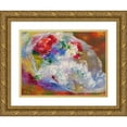 thumbnail image 1 of Augusto Giacometti 14x12 Gold Ornate Wood Frame and Double Matted Museum Art Print Titled - Lilac (1933), 1 of 4